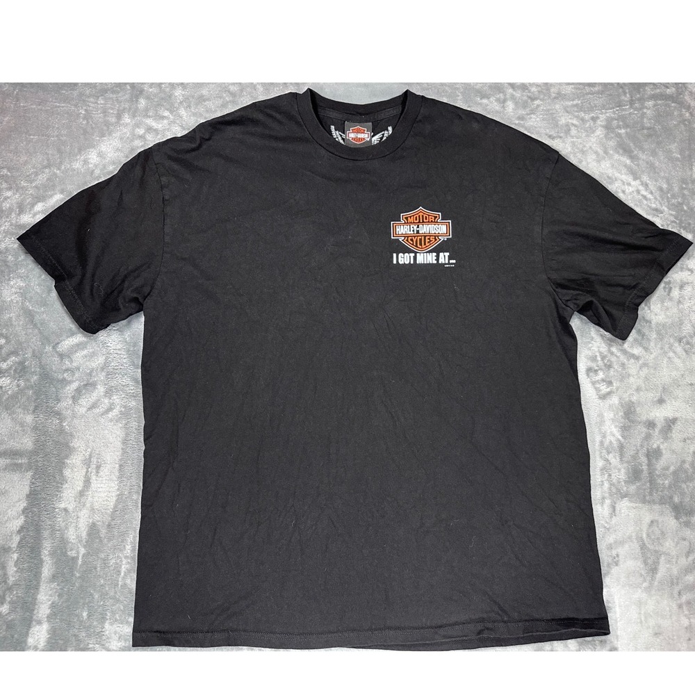 Harley-Davidson‎ Shirt Mens 2XL Black Susquehanna Valley Harrisburg PA Tee